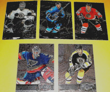 '95/96 VINTAGE METAL UNIVERSE STAR CARDS 5-HIGH BOOK ) NMT-MT SHARP RARE NHL