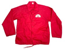 Vtg NBC Jacket Size Large Real People George Schlatter Promo Windbreaker 1979