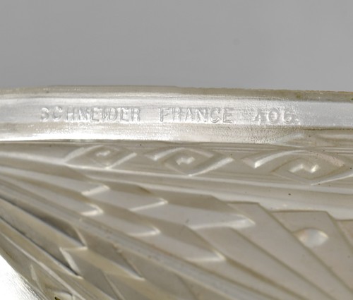 FRENCH 1930 ART DECO WALL SCONCES BY SCHNEIDER a pair . muller era france - Picture 9 of 9