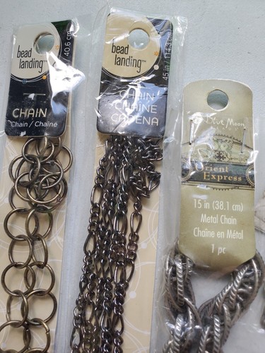 Stück Menge Schmuckherstellung Zubehör - Metallketten für Halskette Armband Handwerk - Bild 3 von 4
