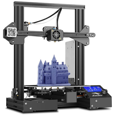 Creality Ender 3 Pro 3D Printer Drucker DIY FDM PLA TPU PETG ABS