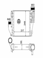 LadeluftküHler FüR Citroen C4 Peugeot 2008 3008 308 II 5008 II