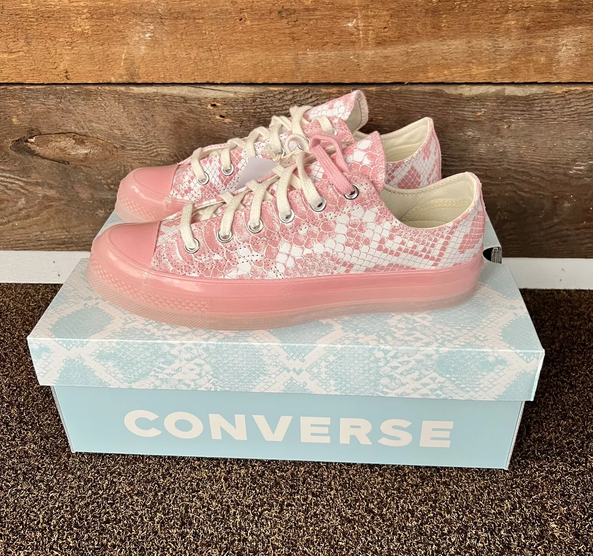 Golf wang cheap converse pink