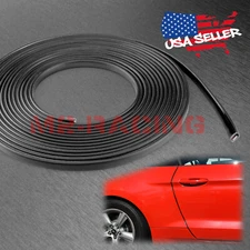 Black Car Door Edge Guard Molding Trim Rubber Seal Strip Scratch Protector Cover