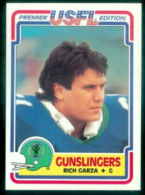 1984 TOPPS USFL #113 RICH GARZA NRMT/MT | eBay