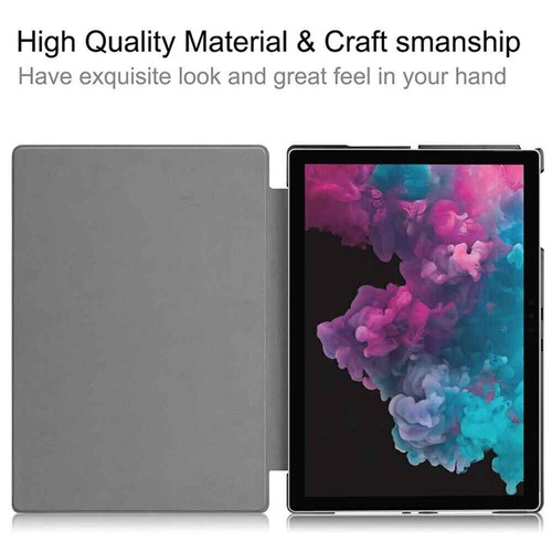 Folio Leather Stand Case Cover + Wireless Keyboard For Microsoft Surface Pro - Picture 6 of 80