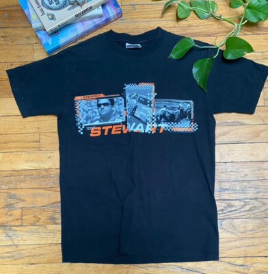 2001 Competitors View Y2K Tony Stewart Nascar Racing Shirt Mens M RARE VINTAGE