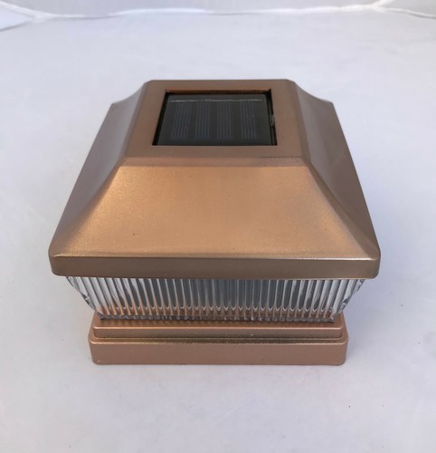 10-Pk Solar (Top Of Metal Material) Cap SMD LED Light For 4"X4" Or 5"x5" Post - 第 12/43 張圖片