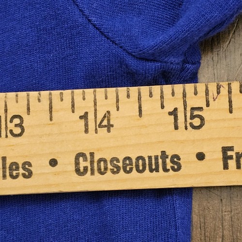 J.Crew Crewcuts 3/4 Sleeve Round Neck Short Quilted Dress Blue Black Girls 14 - Picture 6 of 10