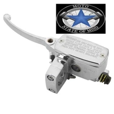 1" Front Left Handlebar Master Cylinder Hydraulic Brake Control Clutch Lever