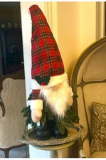 NWT Lavish Home 34” Light Up Tabletop Holiday Gnome