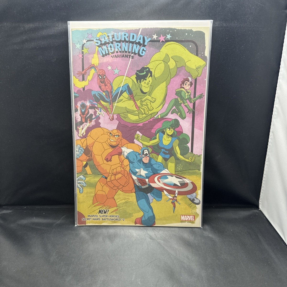 Marvel Super Heroes Secret Wars Battleworld 2 #2 Variants & 3