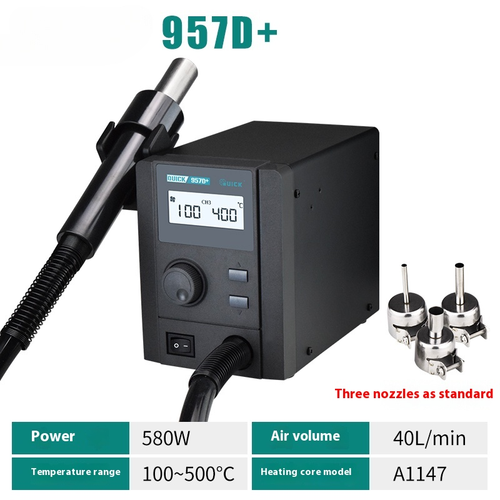 Hot Air Gun Desoldering Station Temperature Control Repair Equipment Tool - Picture 10 of 11