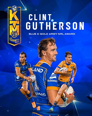 PARRAMATTA EELS RUGBY NRL TEAM PLAYER POSTER