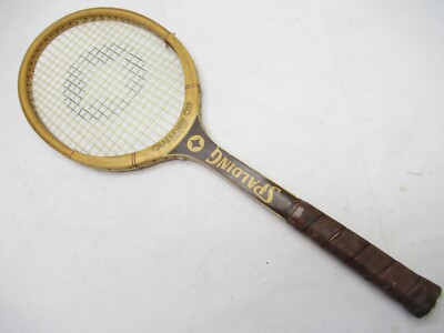 Spalding Vintage Tennis Raquette Arc Surdimensionnée Challenge Cup Pro