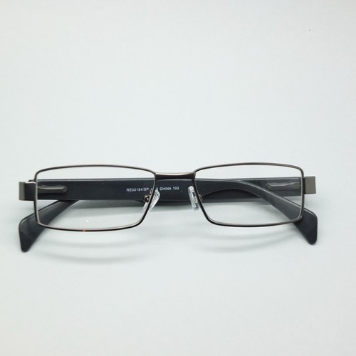 Reading Glasses Super Hi Tech Metro Metal Frame Jazz Shiny Gray Detail +2.75 - Picture 4 of 4
