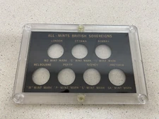 BRITISH SOVEREIGN ALL MINTS -  EMPTY PRESENTATION CASE