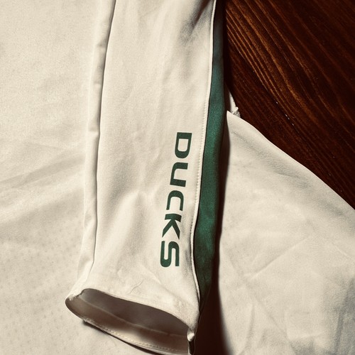 Camiseta Nike Mujer Mediana Blanca Oregon Ducks Camiseta Voleibol Manga Larga - Imagen 3 de 11