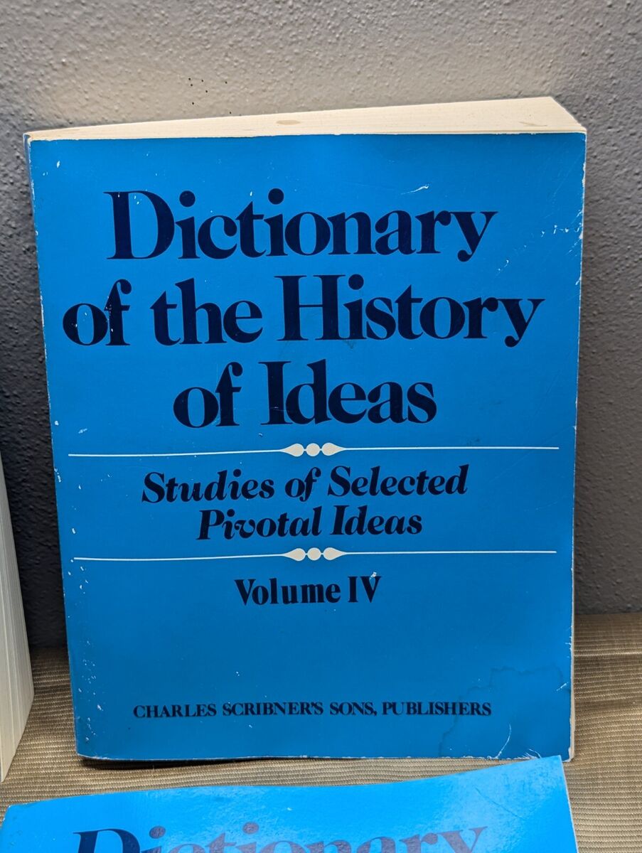 5 Volumes Set Dictionary of the History of Ideas; Wiener 5 Volumes Set Dictionary of the History of Ideas; Wiener