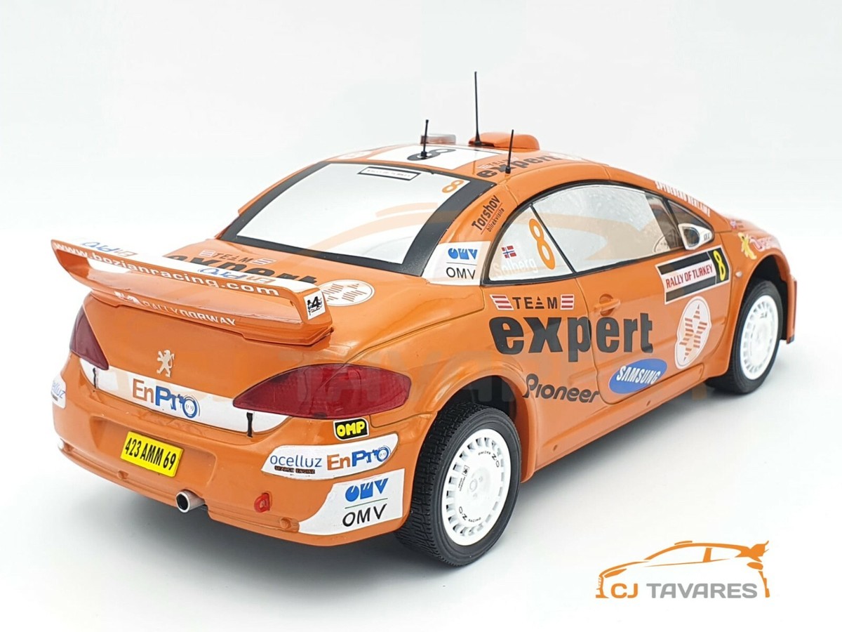 ALTAYA PEUGEOT 307 WRC #8 H. SOLBERG RALLY TURKEY 2006 1/18 | eBay