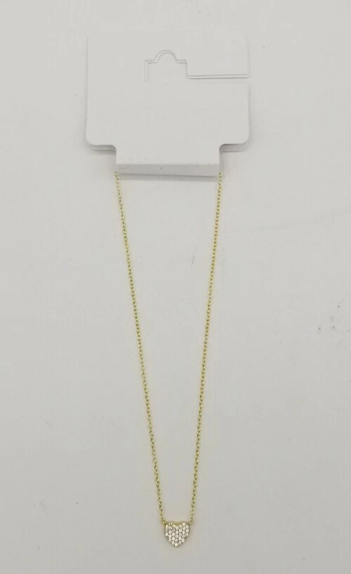 Giani Bernini 项链 18K 黄金纯银心形 — 第 2/4 张图片