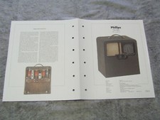 Schaltplan für Röhrenkofferradio Radio Philips 122ABC von 1940 Rundfunkmuseum