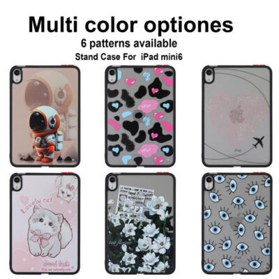 For Ipad Samsung Galaxy Tab Xiaomi Hot Robot Cat Eyes Heart Thin Slim Cover Case
