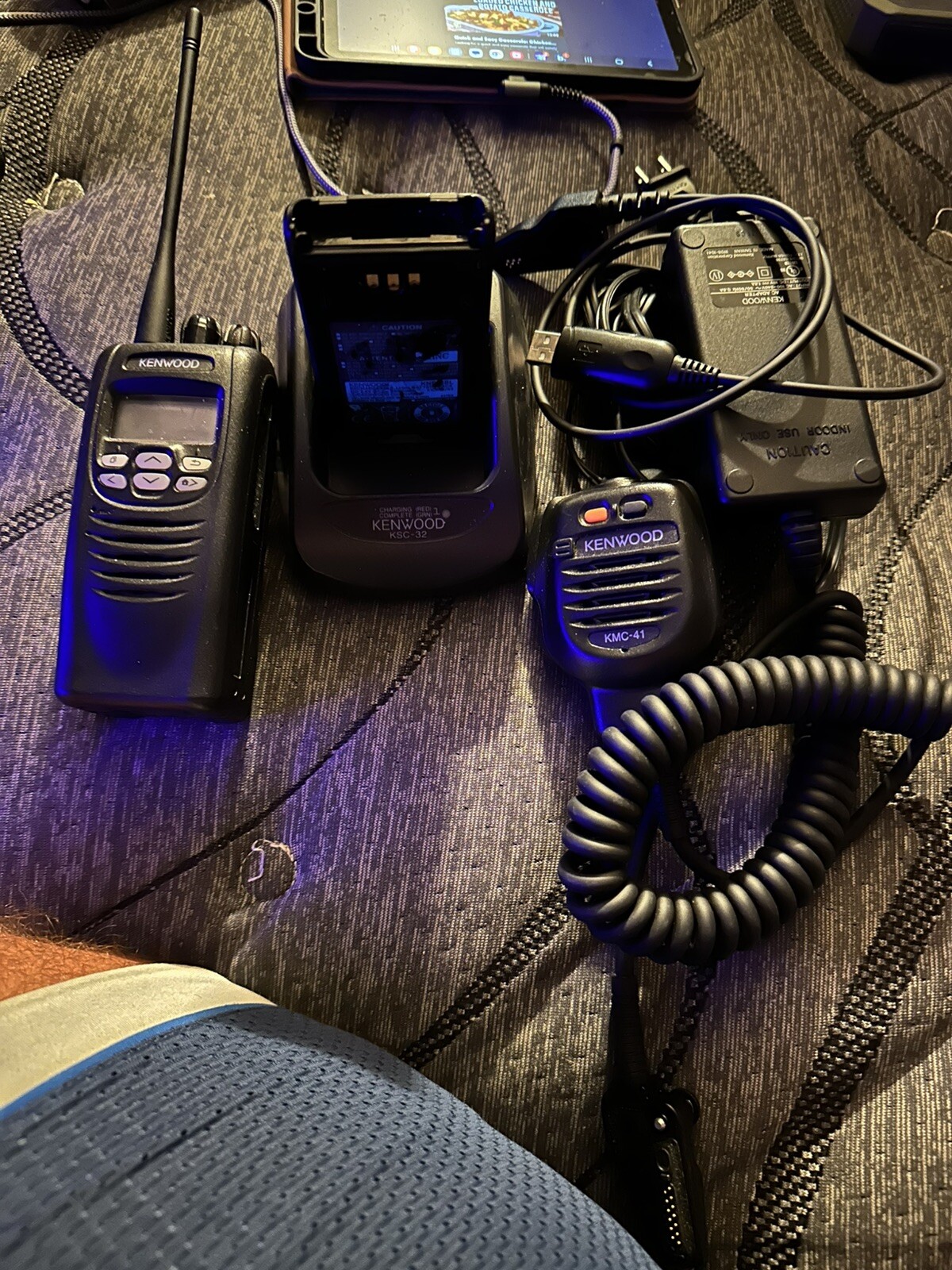 Kenwood NX-300-K4 Nexedge 512 Ch UHF 400-470 Radio w/ Access