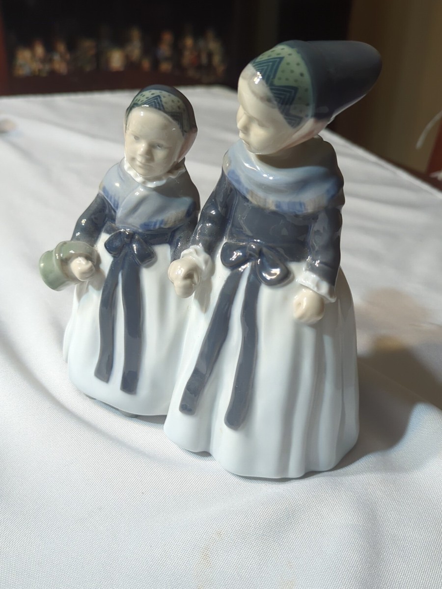 Royal Copenhagen #1316 Amager Girls Porcelain 7