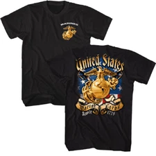 United States Armed Forces U.S. Marine Corps Since 1775 Enlisted Men's T Shirt 