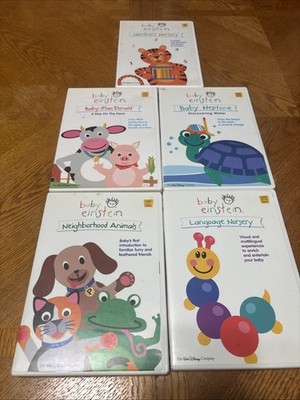 Baby Einstein DVD Bundle 5 Titles In Working Condition Pre-owned