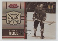 2010-11 Certified Legends Mirror Red 98/250 Bobby Hull #11 HOF b8c