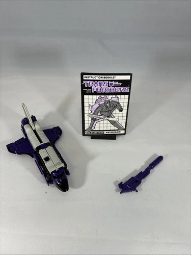 Transformers G1 Astrotrain Figure Gun Instructions Complete Triple Changer
