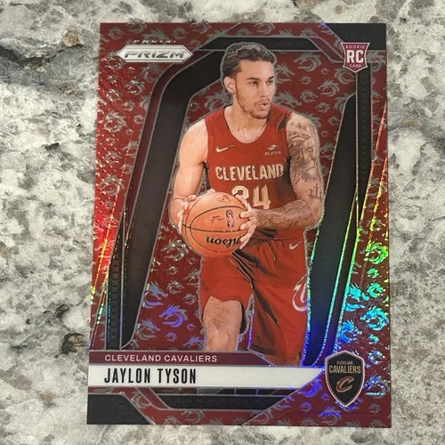 2024-25 Panini Prizm - Jaylon Tyson #228 Dragon Year Prizm /88 (RC)