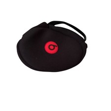 Beats By Dre Black Neoprene Headphone Carrying Case with Red Logo Travel Music