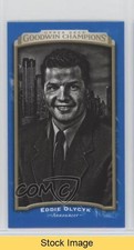2017 Goodwin Champions Black & White Mini Royal Blue Ed Olczyk #144 READ 11q6