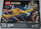 LEGO Star Wars Set 7141: Naboo Fighter, 100% Complete with Instructions