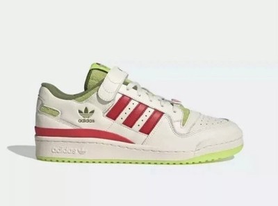 Adidas Forum Low The Grinch Stole Christmas Men's Size 10.5 Shoes ID3512