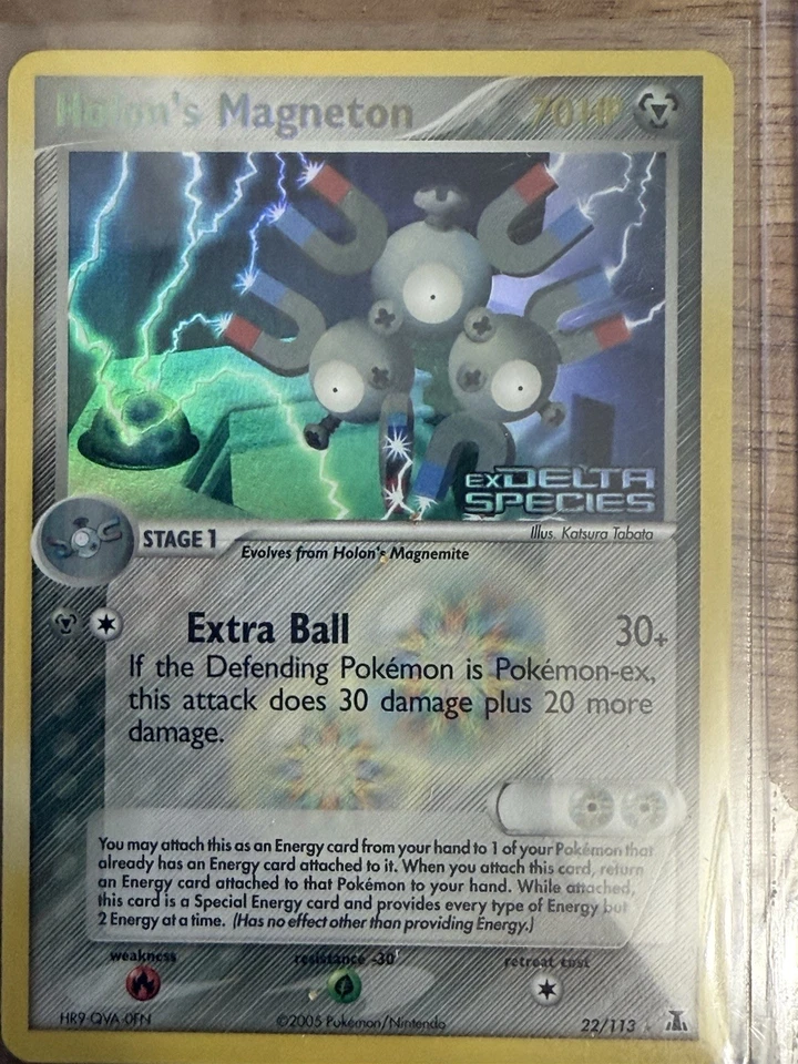 Holons Magnemite/Magneton 70/113 22/113 Pokémon Delta Species Holo Stamped Mint - Image 2 of 4