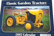 AUCUN, Calendario trattori da giardino 2015, ,  CALGARDEN2015