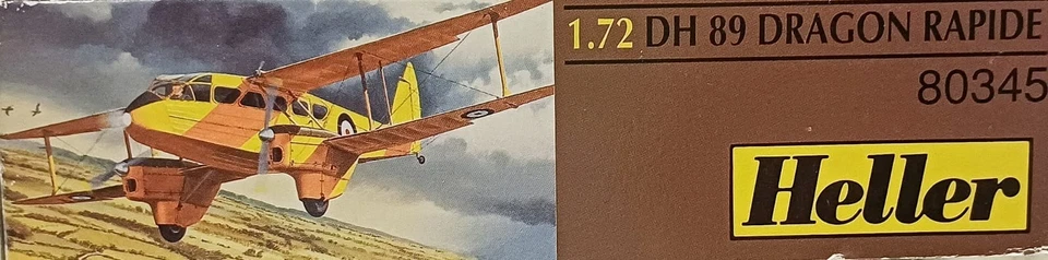 Heller DH 89 Dragon Rapide. Raro. Completo, scala 1/72 - Immagine 3 di 3