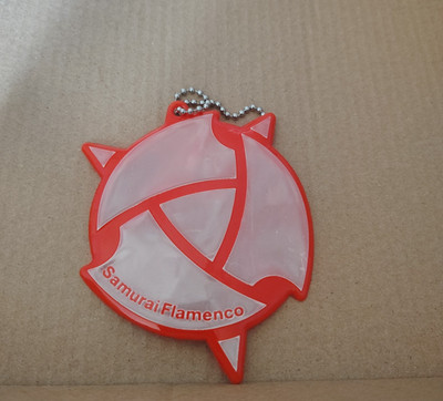   Samurai Flamenco Anime Keychain   Hero Emblem Logo Charm Japan Rare Collectors