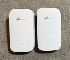 2 TP-Link TL-PA8010 AV1300 LOT Gigabit Powerline Starter Kit 2x2 Plug Play Pair