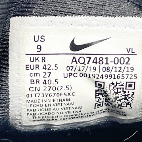 Nike Hombres Downshifter 9 AQ7481-002 Negro Zapatos para Correr Tenis Talla 9 - Imagen 8 de 12