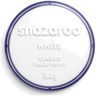 White Water-Based Face Paint, Non-Toxic - Kids & Adults