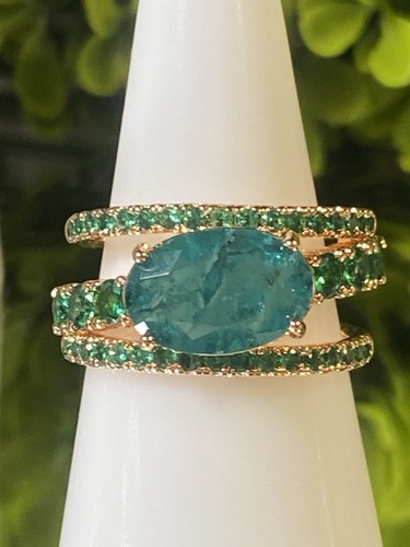 Bomb Party Ring 💍 Size 7 RG59832 “Layered With Love” 💚 May 2025 - Picture 4 of 18