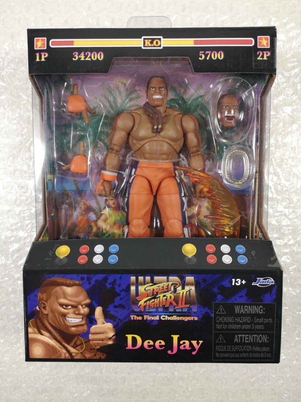 Figurine Dee Jay Street Fighter II édition collector Euro N