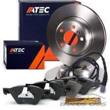 ATEC BREMSSCHEIBEN BELÜFTET Ø330 + BELÄGE + WARNKONTAK VORNE FÜR BMW 5-ER 09-17