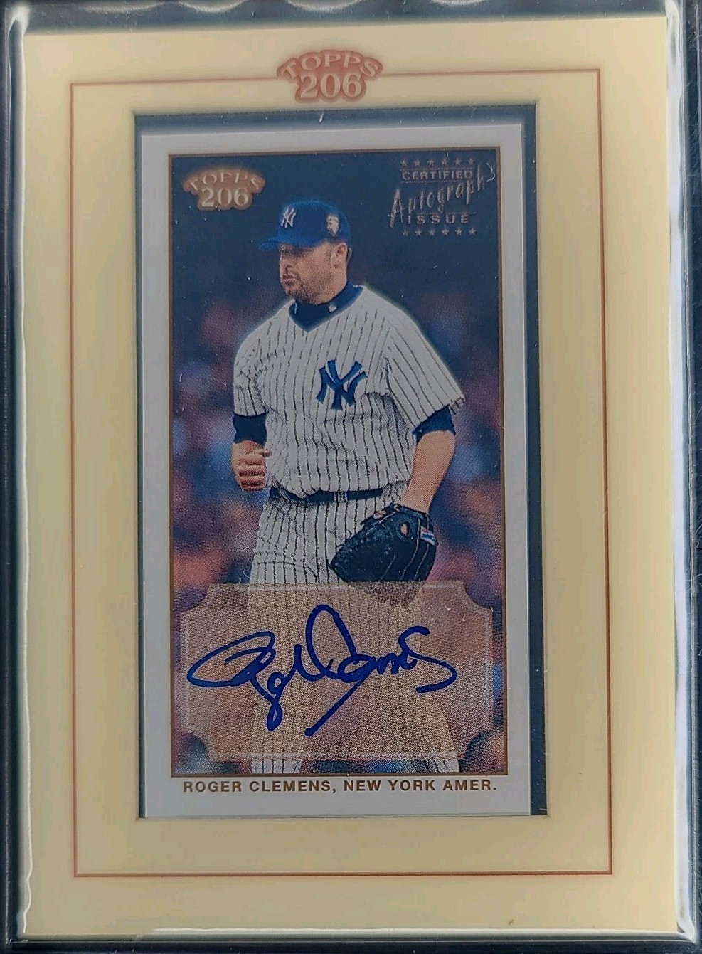 2002 Topps 206 - Autographs Roger Clemens #TA-RC (AU)