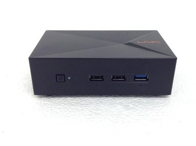 ECS LIVA X Mini PC Computer Intel Celeron N2808 1.58GHz 4GB, No AC Adapter & HD